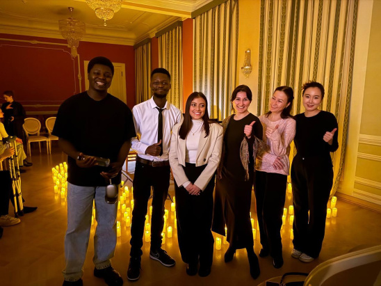 Иностранные студенты РОСБИОТЕХа посетили концерт Off-Mute в особняке Ф.Прове-А.Калиш