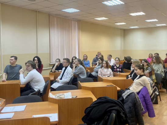 Первое заседание Студенческого научного общества