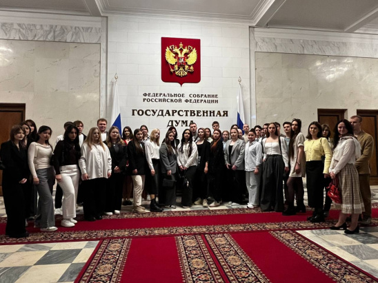 Студенты РОСБИОТЕХа приняли участие в открытии патриотической выставки в Госдуме РФ