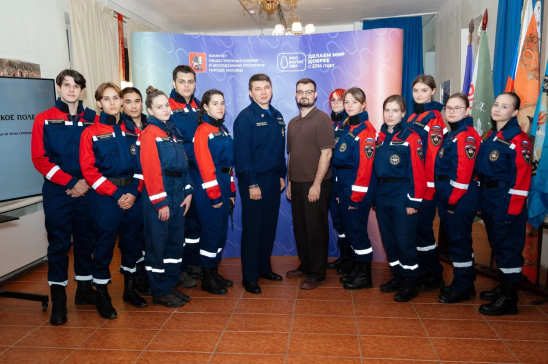 Студентов РОСБИОТЕХа отметили на слете Всероссийского студенческого корпуса спасателей