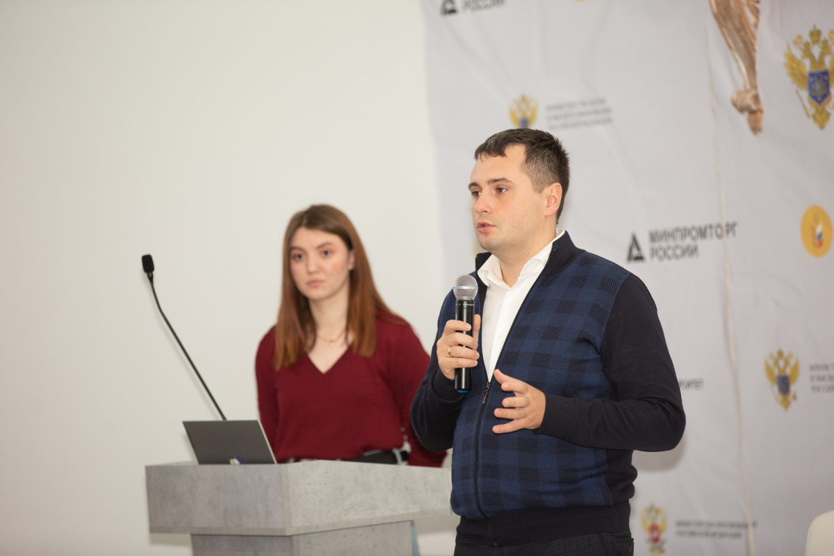 Представители управляющей компании ООО «ЭкоНива - продукты питания» провели мотивационную встречу для наших студентов